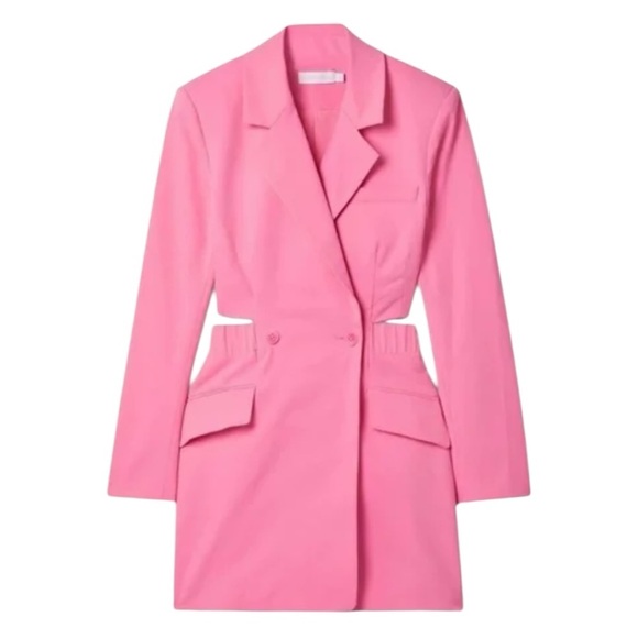 Jonathan Simkhai Dresses & Skirts - Jonathan Simkhai Kylo Cut Out Pink Blazer Mini Dress, NWT Size 6